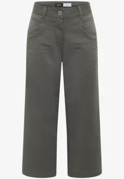 High Waist Flared Leg Pantalon Loose Fit
