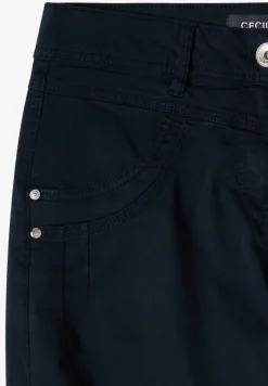 High Waist Flared Leg Pantalon Loose Fit