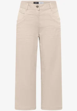 High Waist Flared Leg Pantalon Loose Fit