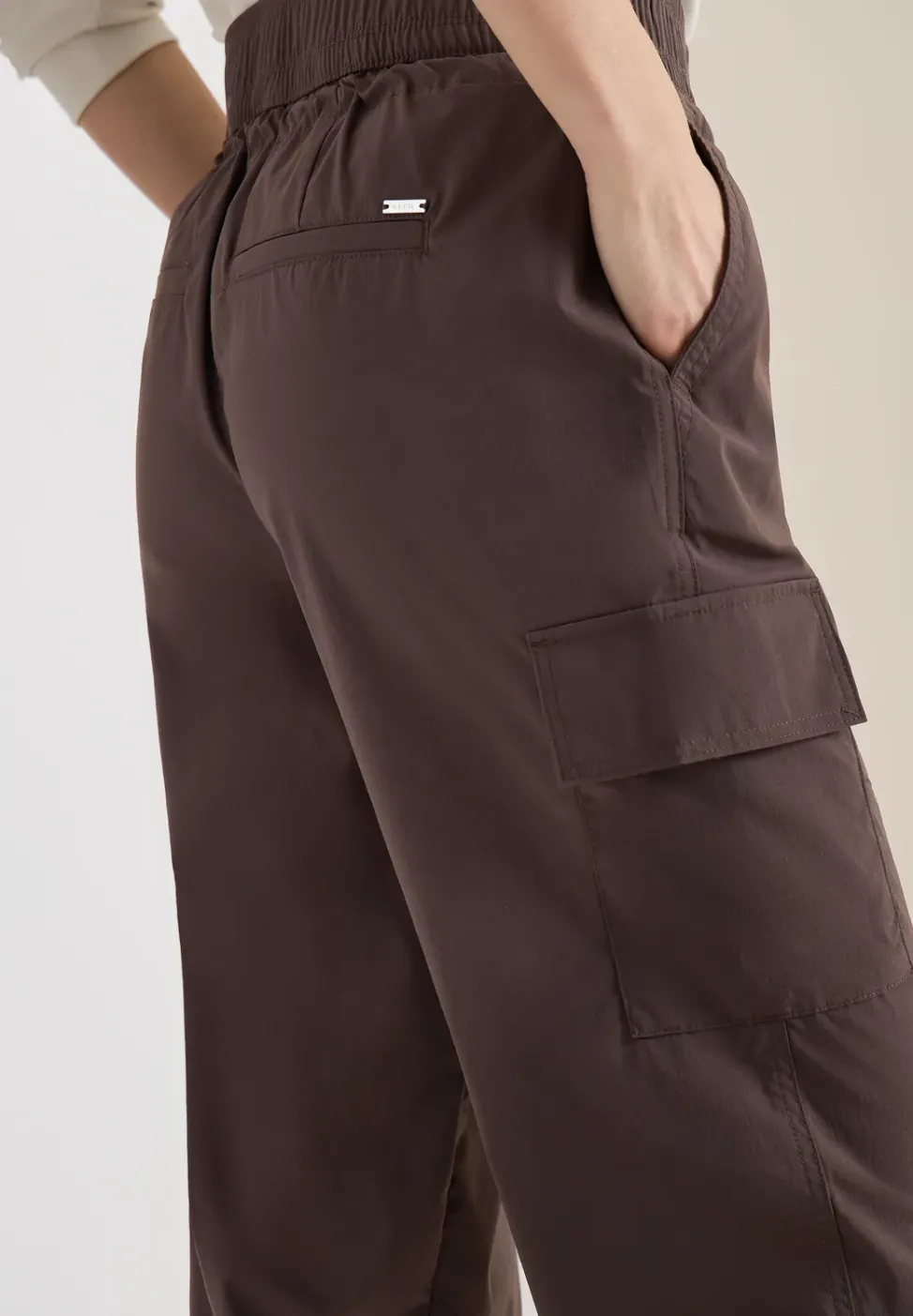 High Waist Straight Leg Pantalon Loose Fit