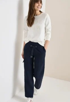 High Waist Straight Leg Pantalon Loose Fit