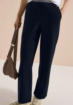 High Waist Straight Leg Pantalon Loose Fit