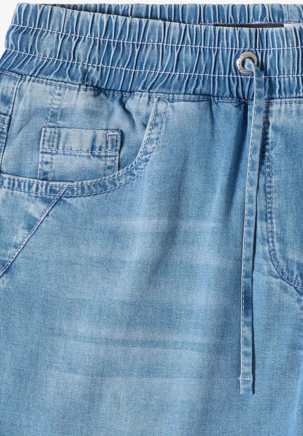 High Waist Wide Leg Jeans en Loose Fit