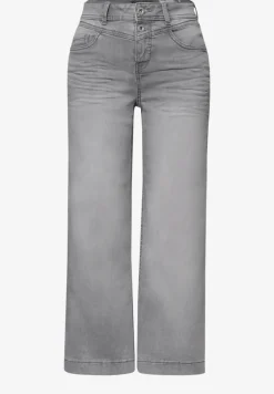 High Waist Wide Leg Jeans en Loose Fit