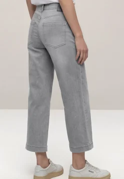 High Waist Wide Leg Jeans en Loose Fit