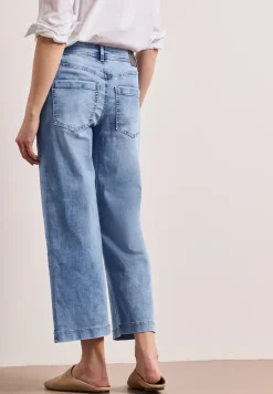 High Waist Wide Leg Jeans en Loose Fit