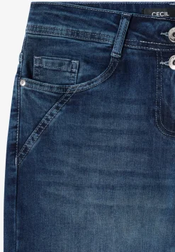High Waist Wide Leg Jeans en Loose Fit