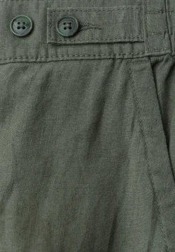 High Waist Wide Leg Pantalon en lin