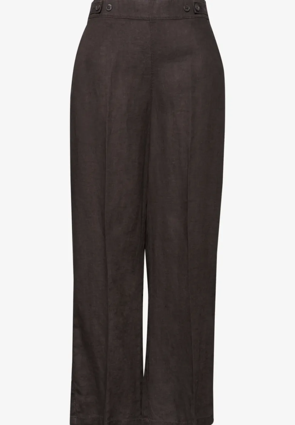 High Waist Wide Leg Pantalon en lin