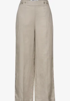 High Waist Wide Leg Pantalon en lin