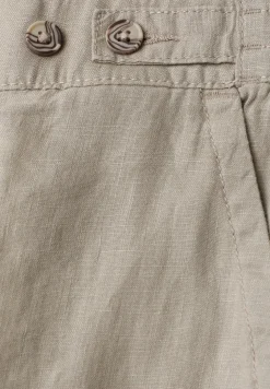 High Waist Wide Leg Pantalon en lin