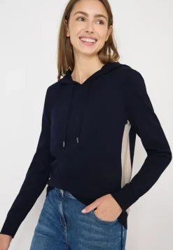 Hoodie en maille fine
