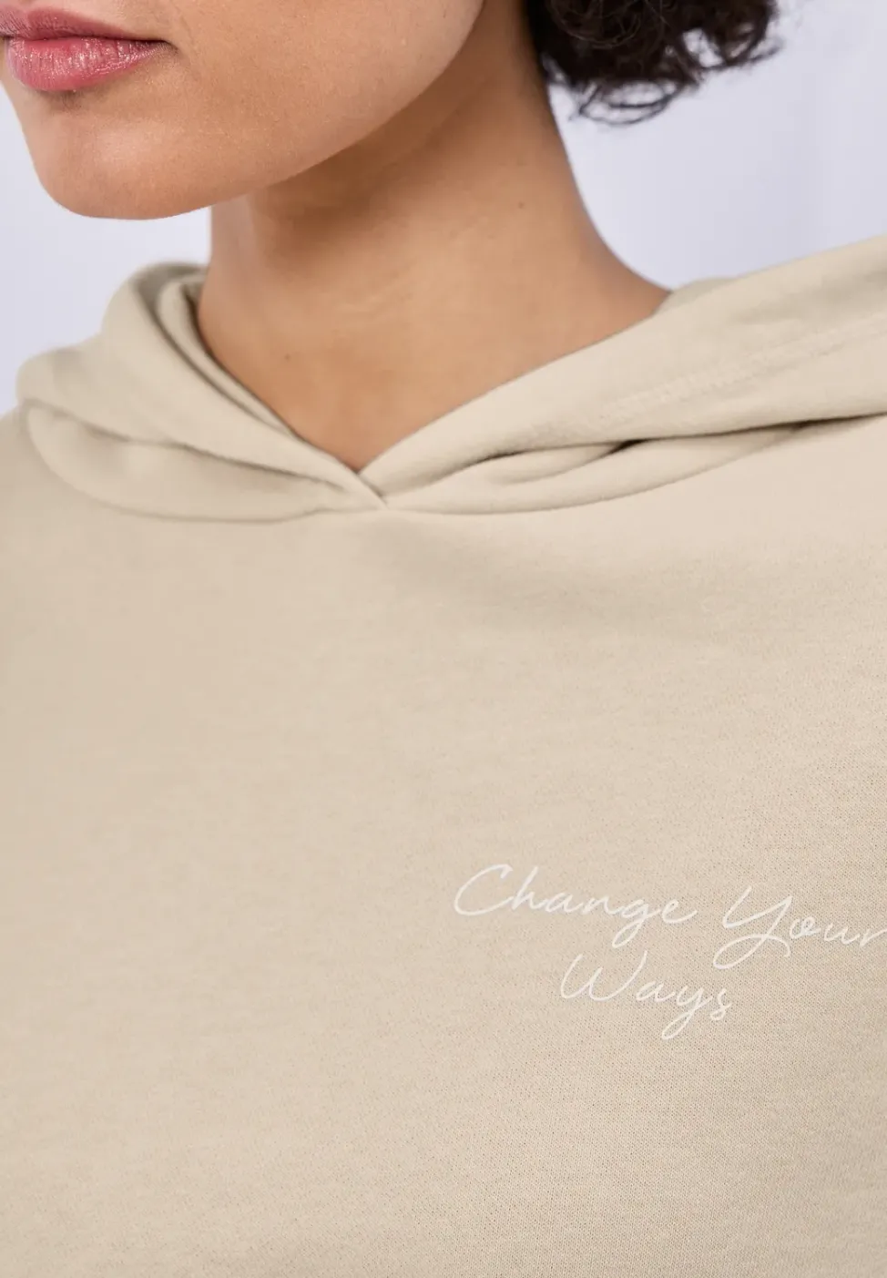 Hoodie avec backprint