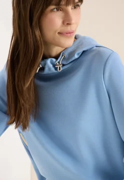 Hoodie avec détails zippés