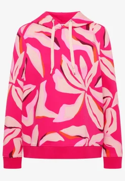 Hoodie avec motif floral