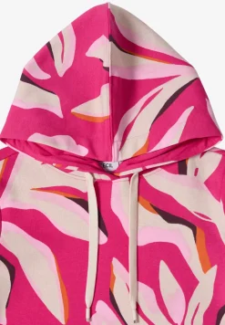 Hoodie avec motif floral
