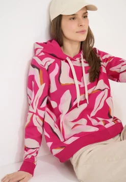 Hoodie avec motif floral