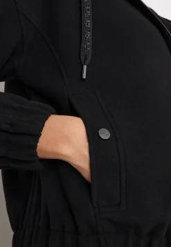 Hoodie Blouson en aspect laine