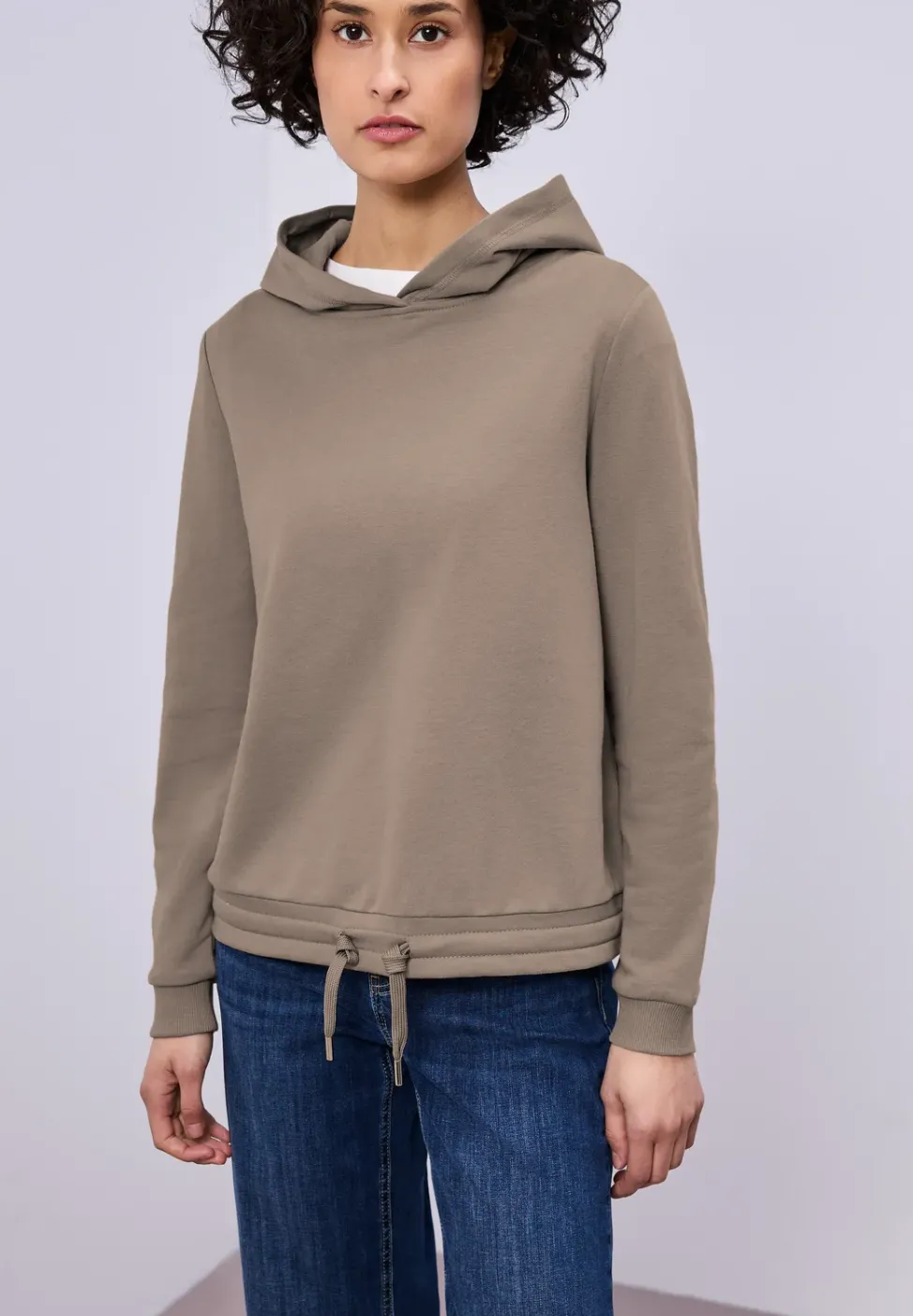 Hoodie en couleur unie
