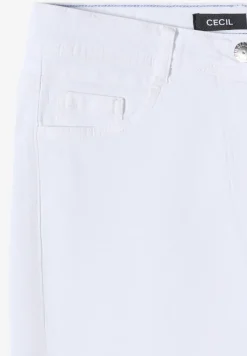 Jean capri wide leg coupe décontractée