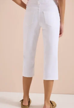 Jean capri wide leg coupe décontractée