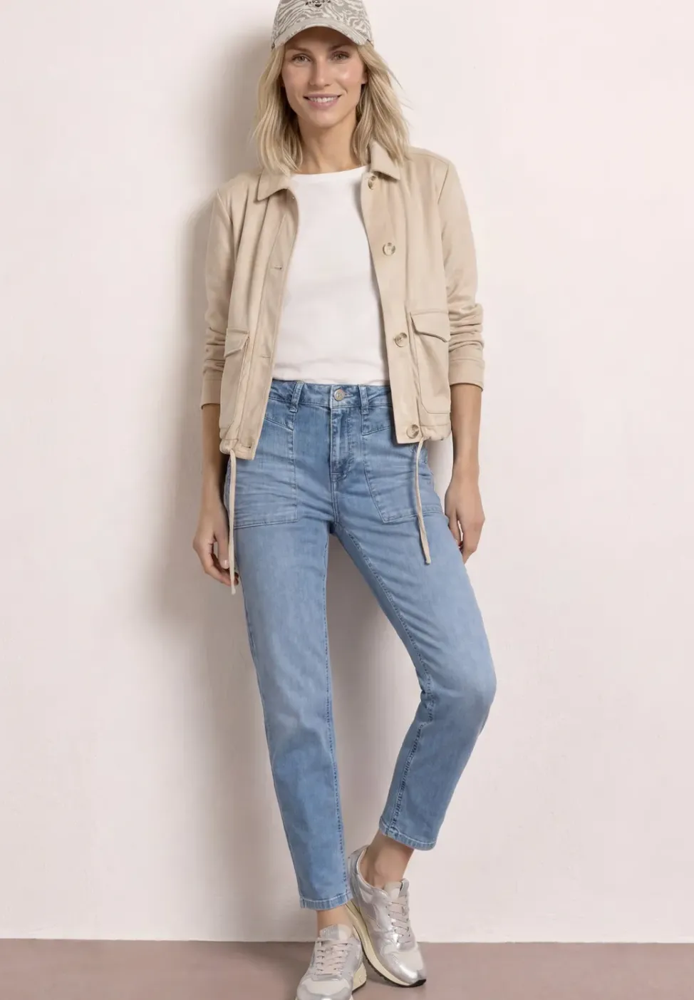 Jean coupe barrel leg en fit loose