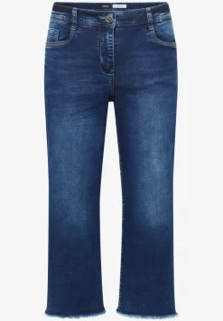 Jean 3/4 coupe large en style ample