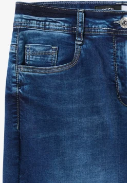 Jean 3/4 coupe large en style ample