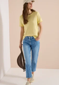 Jean 7/8 coupe slim en style décontracté
