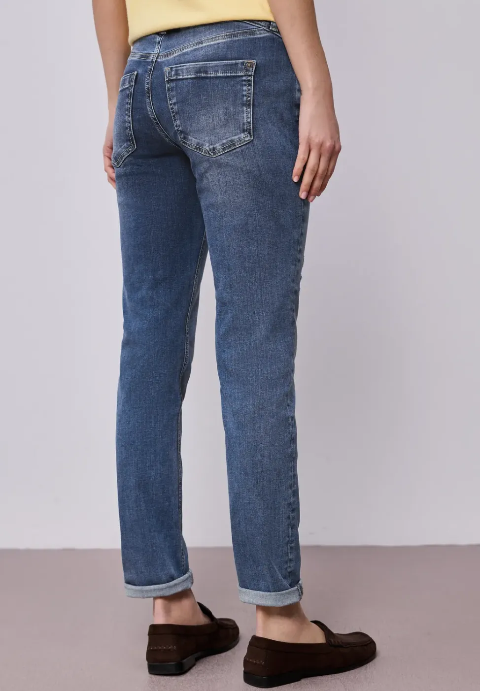Jeans au look destroy