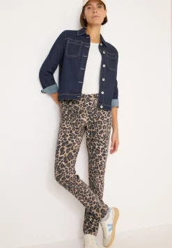 Jeans au look léopard