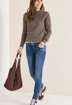 Jeans avec double ceinture