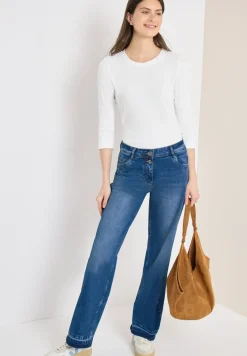 Jeans avec détail d'ourlet