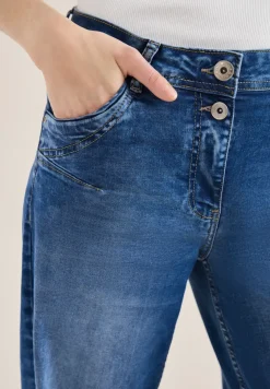 Jeans avec détail d'ourlet