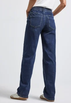 Jeans avec taille élastique