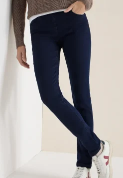 Jeans avec taille élastique