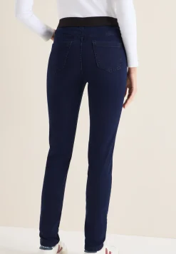 Jeans avec taille élastique