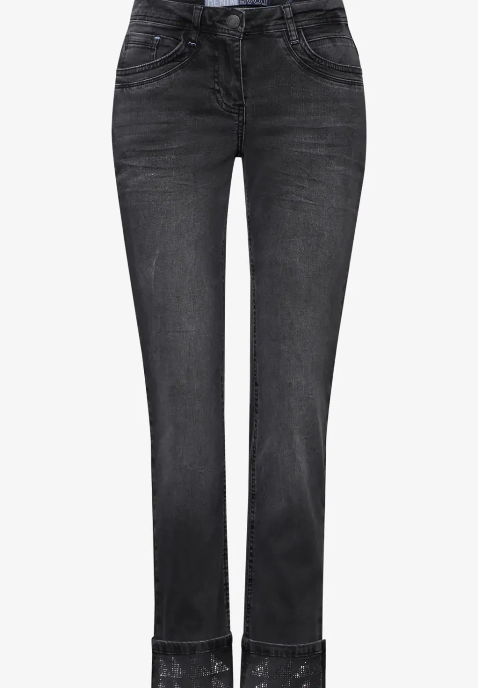 Jeans avec turn-up