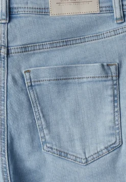 Jeans bermuda bleaché