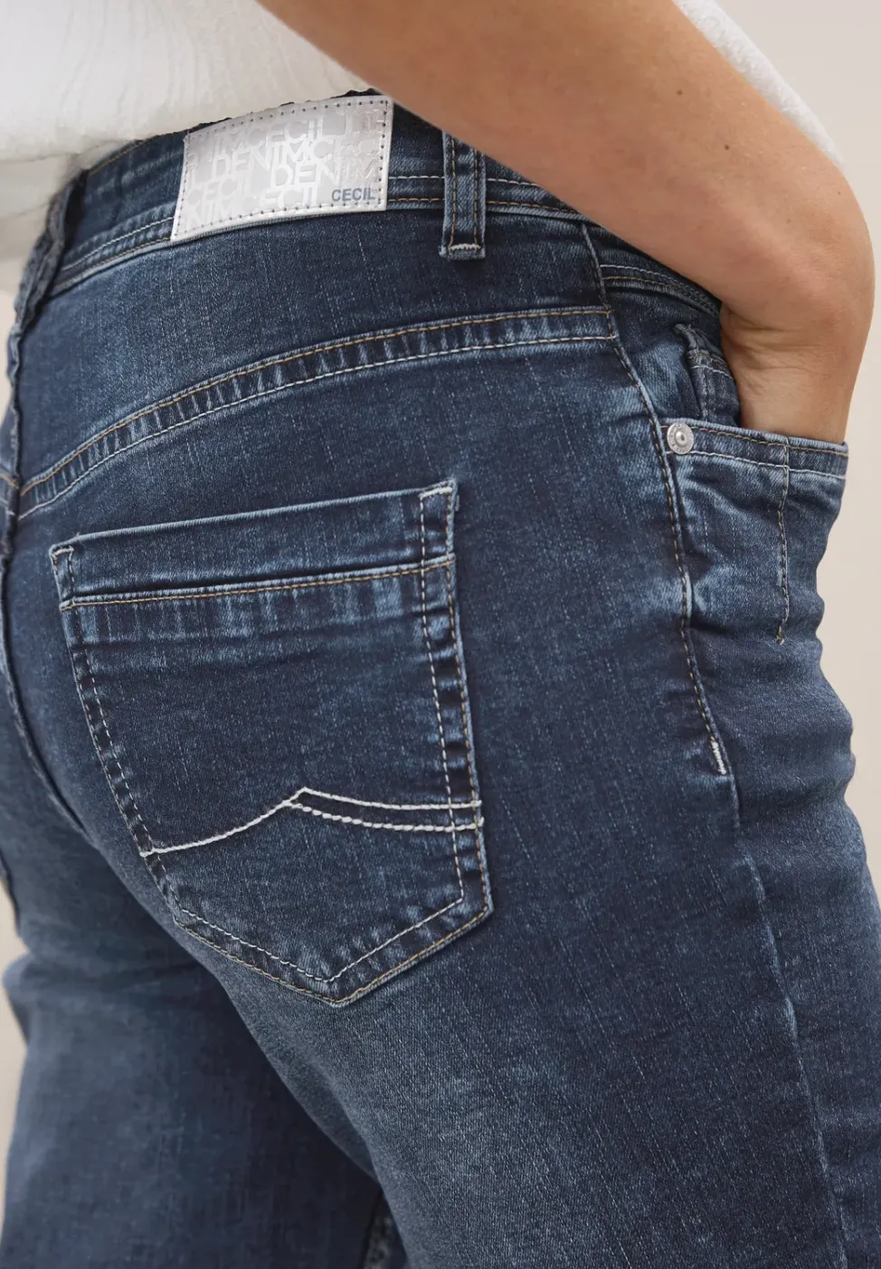 Jeans en coupe casual