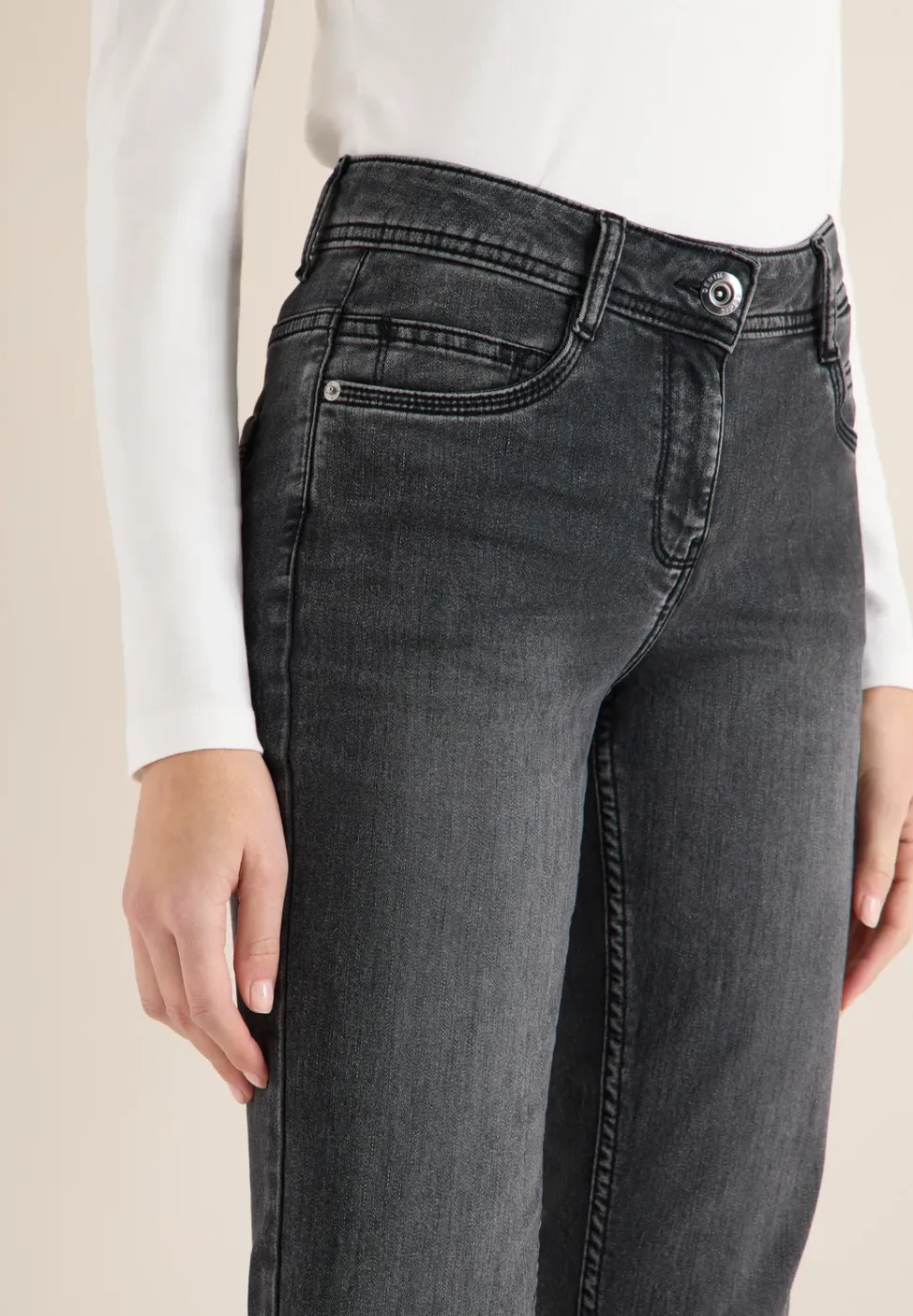 Jeans en coupe casual