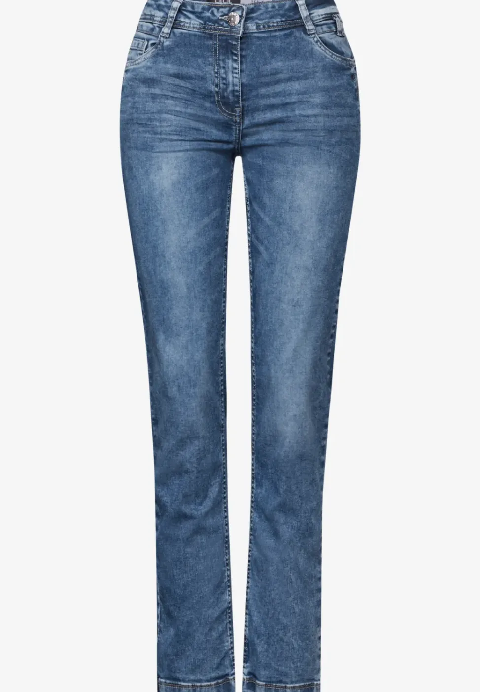 Jeans en coupe casual