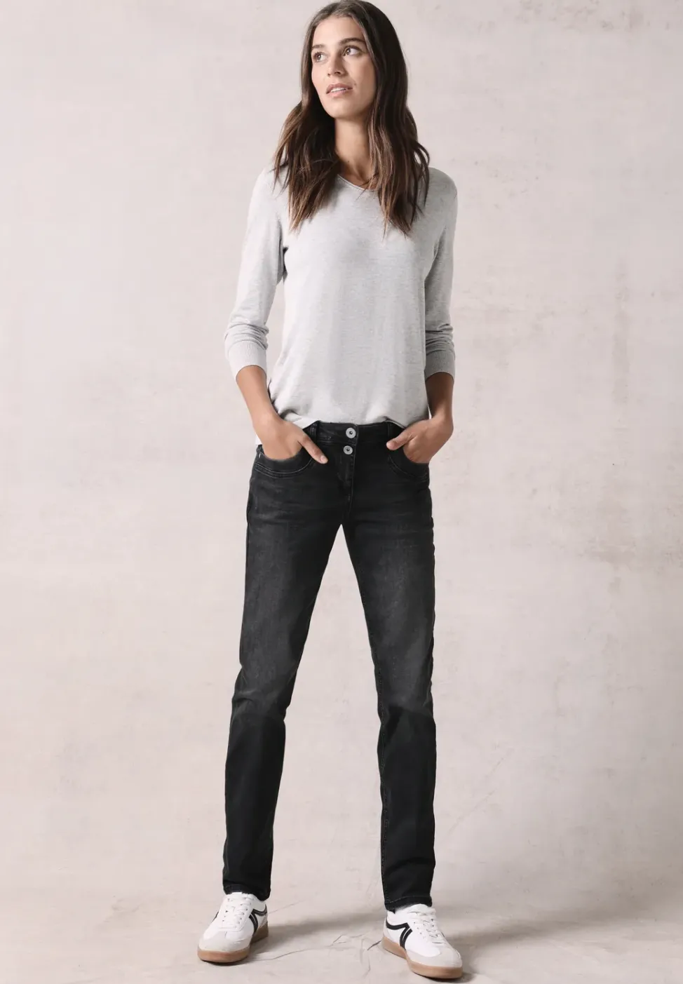 Jeans en coupe casual
