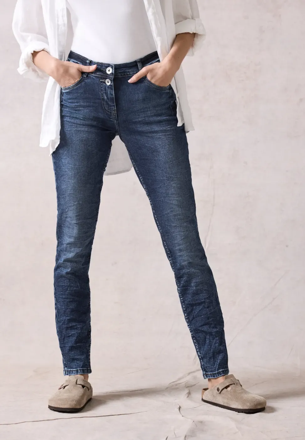 Jeans en coupe casual
