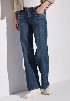 Jeans à jambes larges