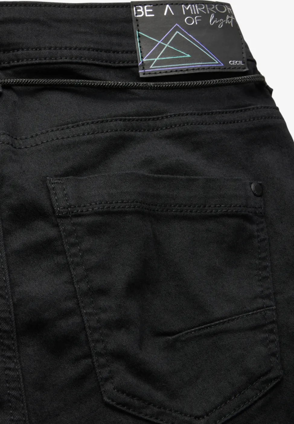 Jeans à jambes larges