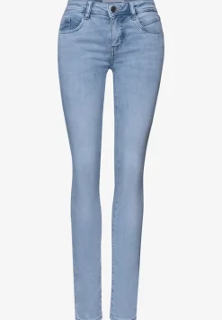 Jeans Mid Waist Slim Leg à la coupe Slim Fit