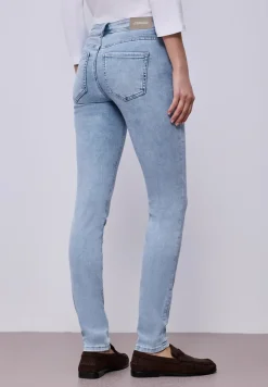 Jeans Mid Waist Slim Leg à la coupe Slim Fit