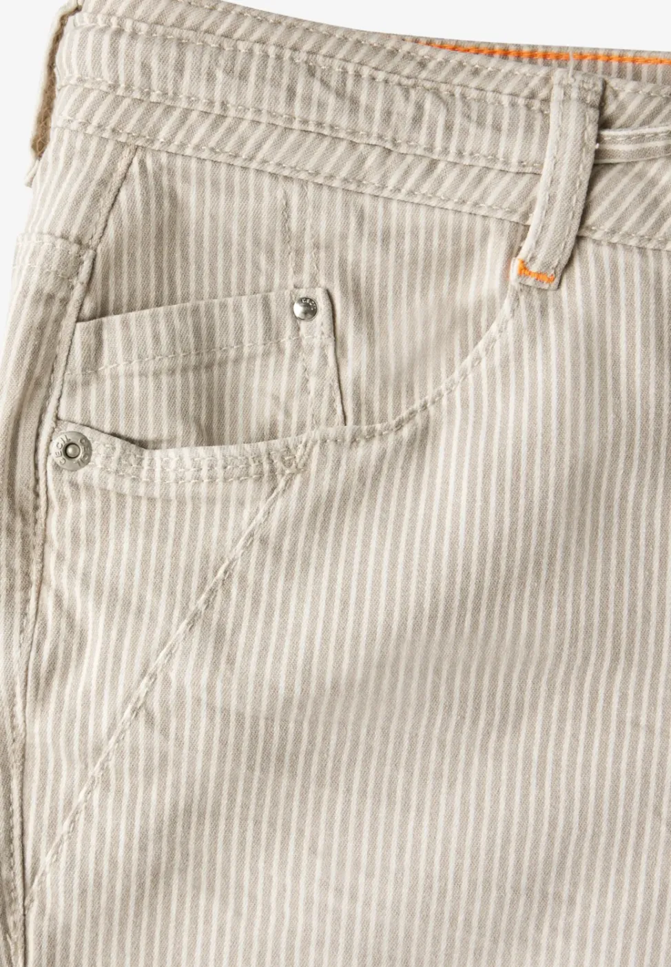 Jeans rayé Casual Fit