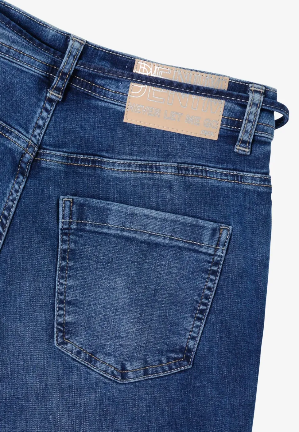 Jeans à rayures gallon